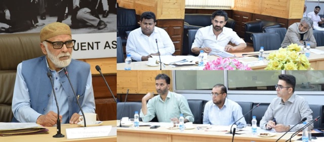 'MLA Ali Mohd. Sagar chairs meeting of Committee on Assurances '